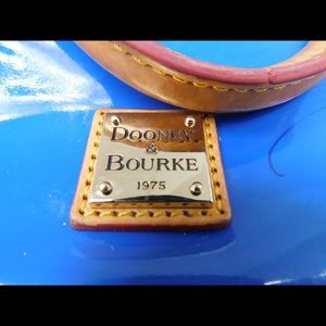 Dooney and Bourke Patent Shiny Blue Bag